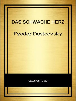 cover image of Das schwache Herz